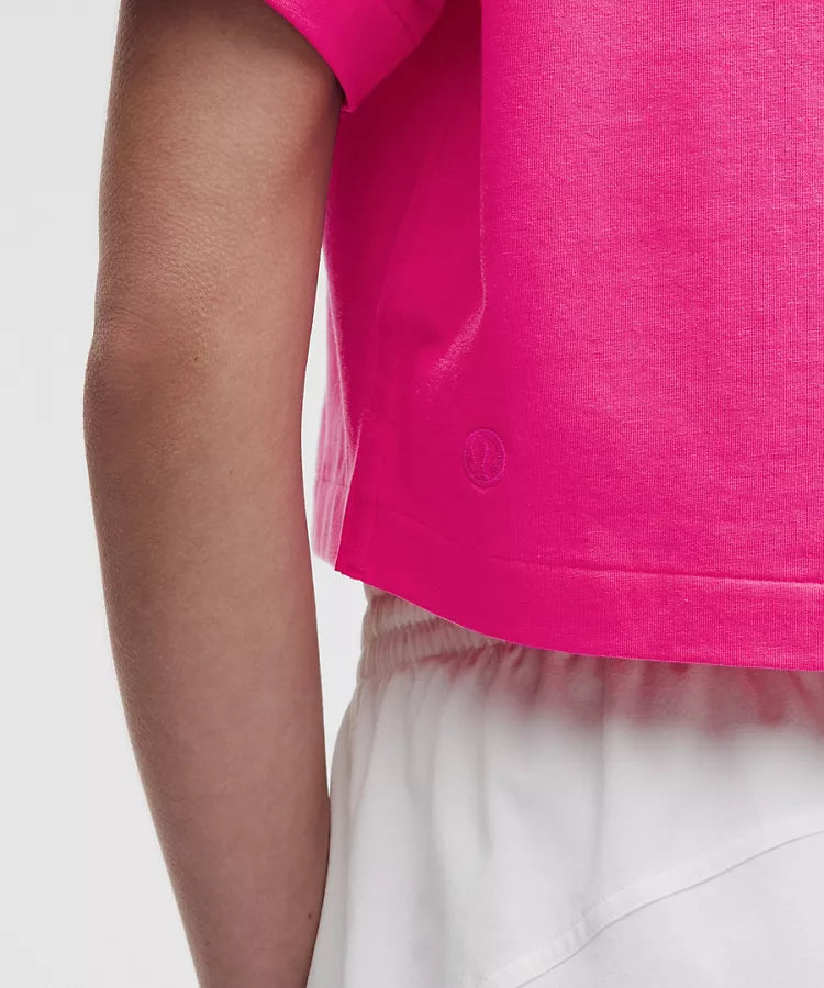 Lululemon - All Yours Organic Cotton Cropped T-Shirt