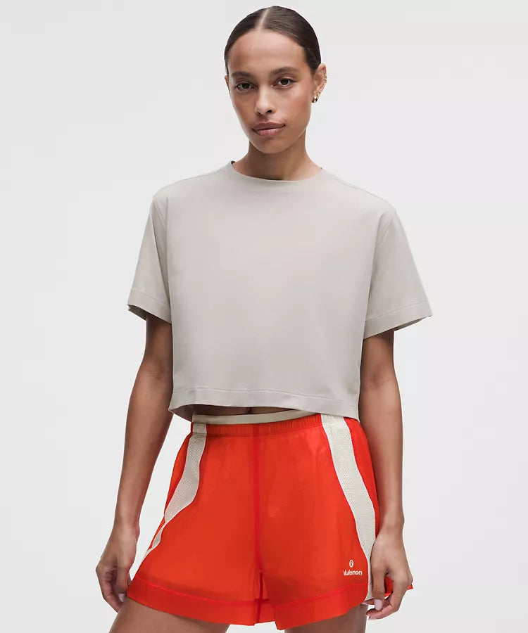 Lululemon - All Yours Organic Cotton Cropped T-Shirt