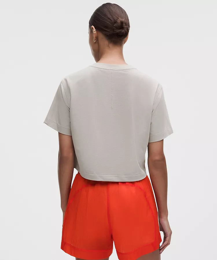 Lululemon - All Yours Organic Cotton Cropped T-Shirt