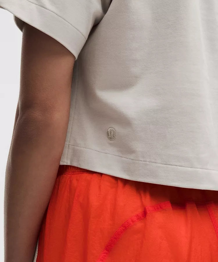 Lululemon - All Yours Organic Cotton Cropped T-Shirt
