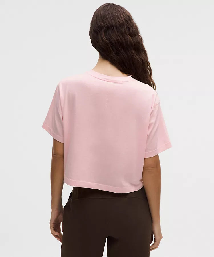 Lululemon - All Yours Organic Cotton Cropped T-Shirt
