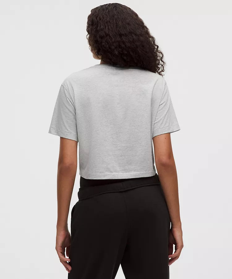 Lululemon - All Yours Organic Cotton Cropped T-Shirt
