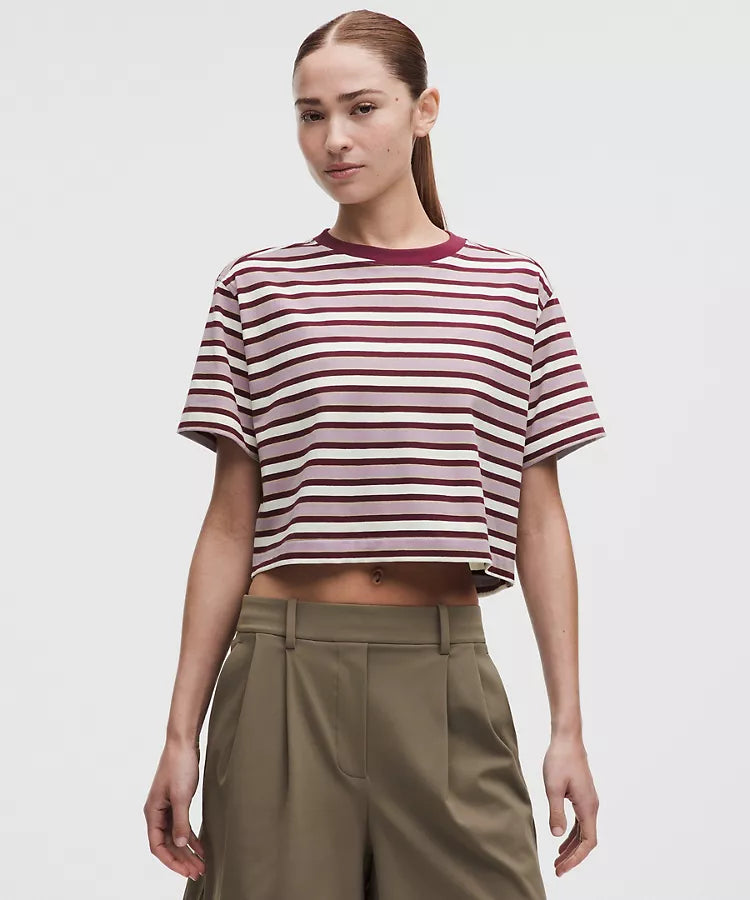 Lululemon - All Yours Organic Cotton Cropped T-Shirt