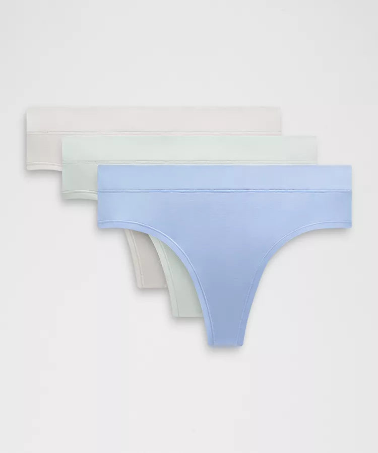 Lululemon - UnderEase High-Rise Thong Underwear 3 Pack