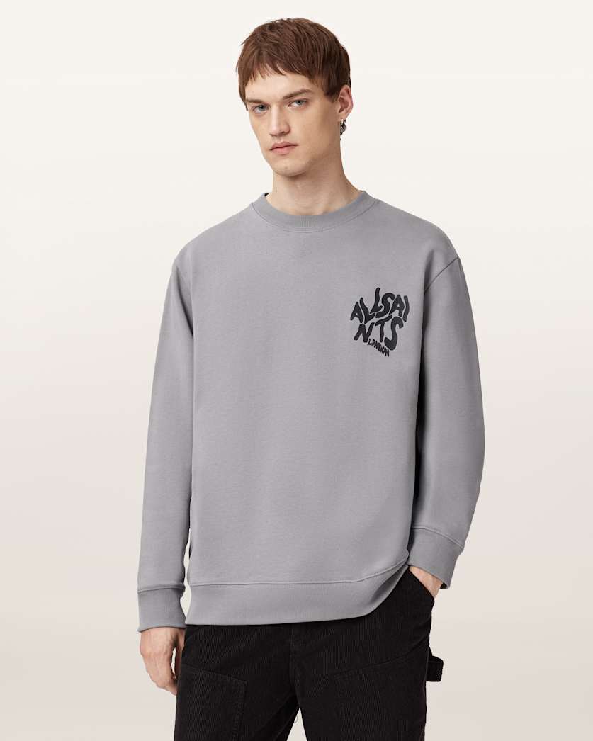 AllSaints - Orlando Oversized Crew Neck Sweatshirt