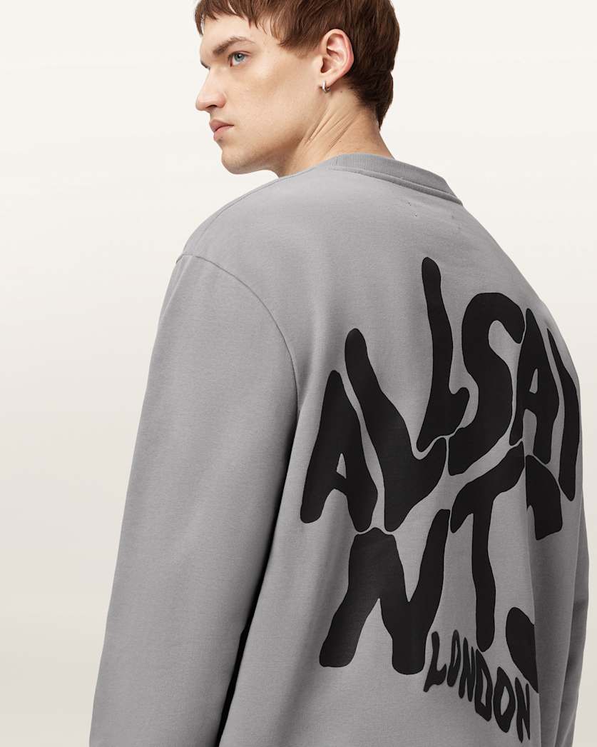 AllSaints - Orlando Oversized Crew Neck Sweatshirt