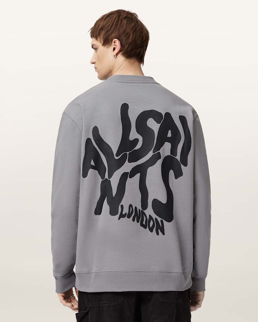 AllSaints - Orlando Oversized Crew Neck Sweatshirt