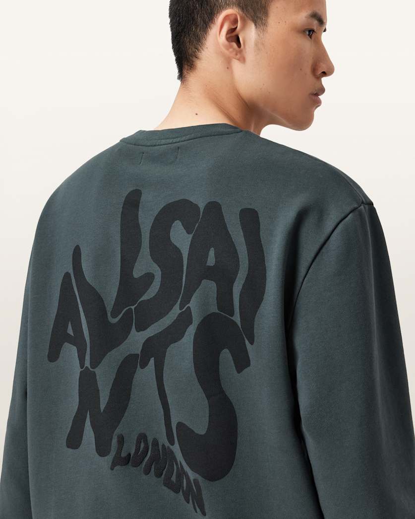 AllSaints - Orlando Oversized Crew Neck Sweatshirt