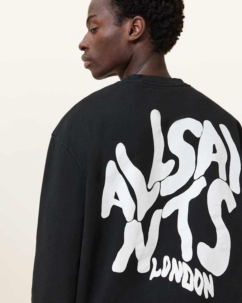AllSaints - Orlando Oversized Crew Neck Sweatshirt
