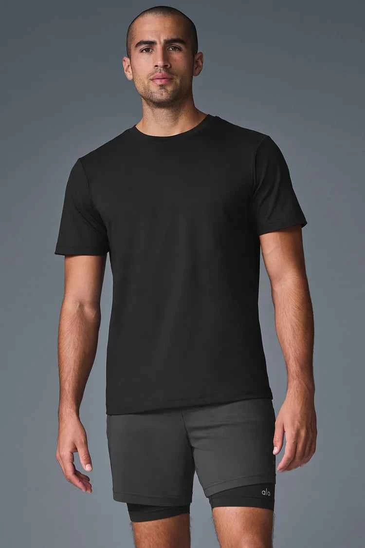 ALO YOGA - Conquer Reform Crewneck Short Sleeve