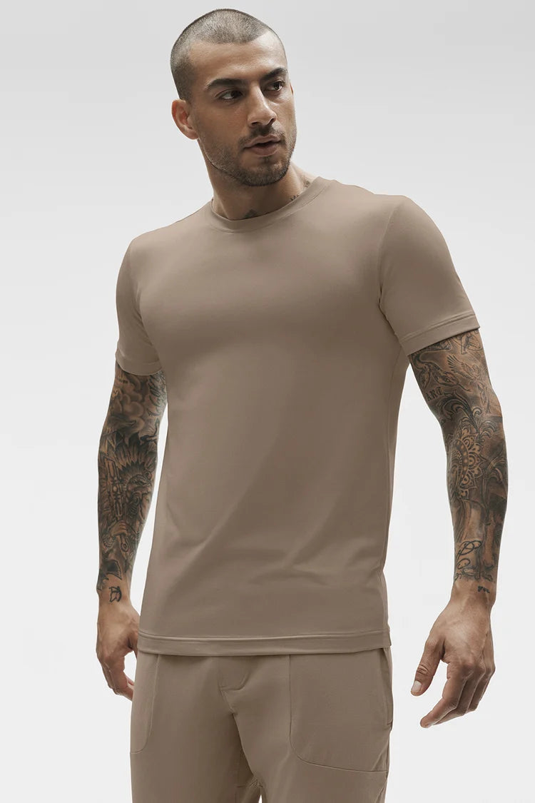 ALO YOGA - Conquer Reform Crewneck Short Sleeve