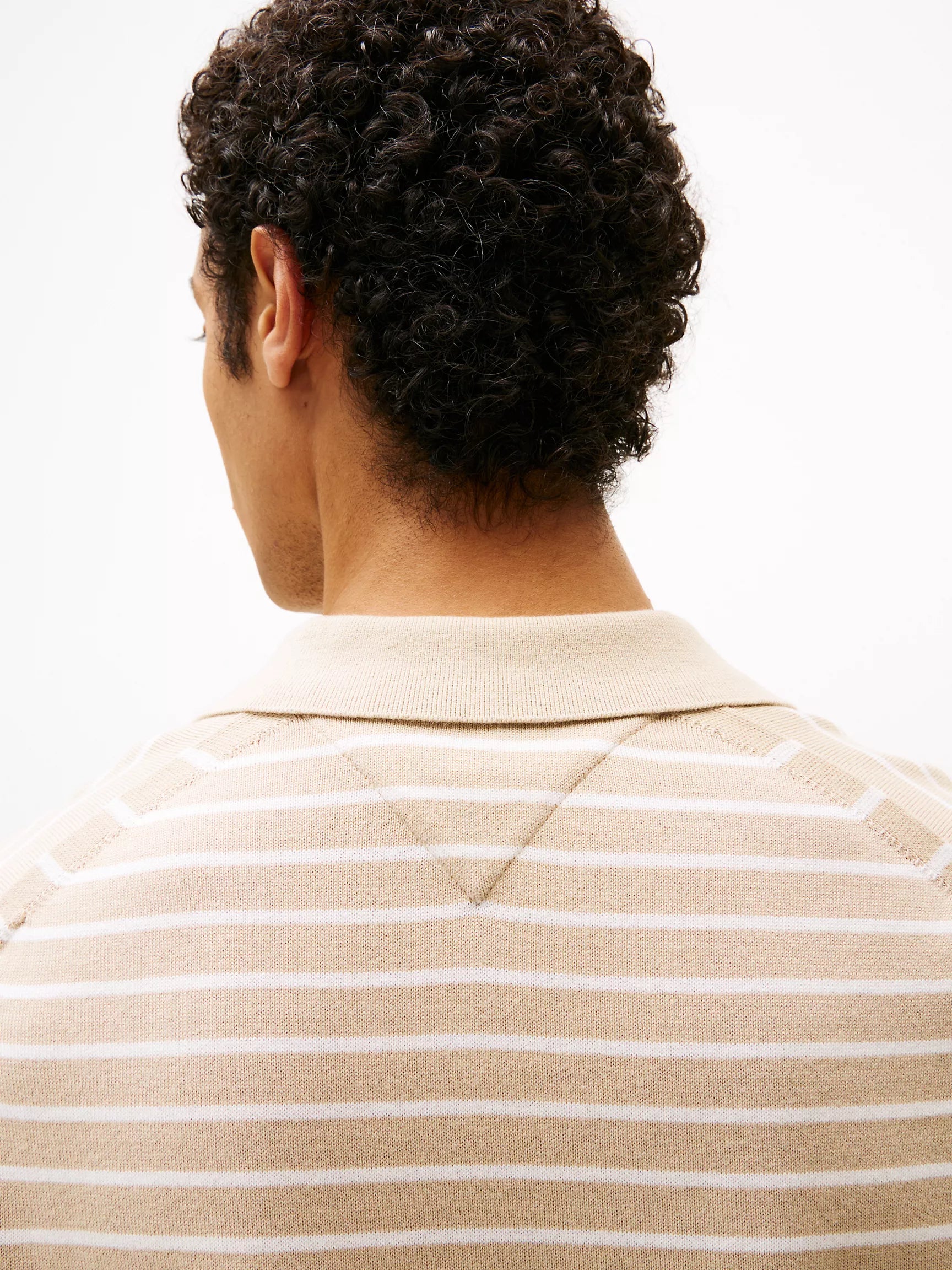 Short-Sleeve Sweater Polo