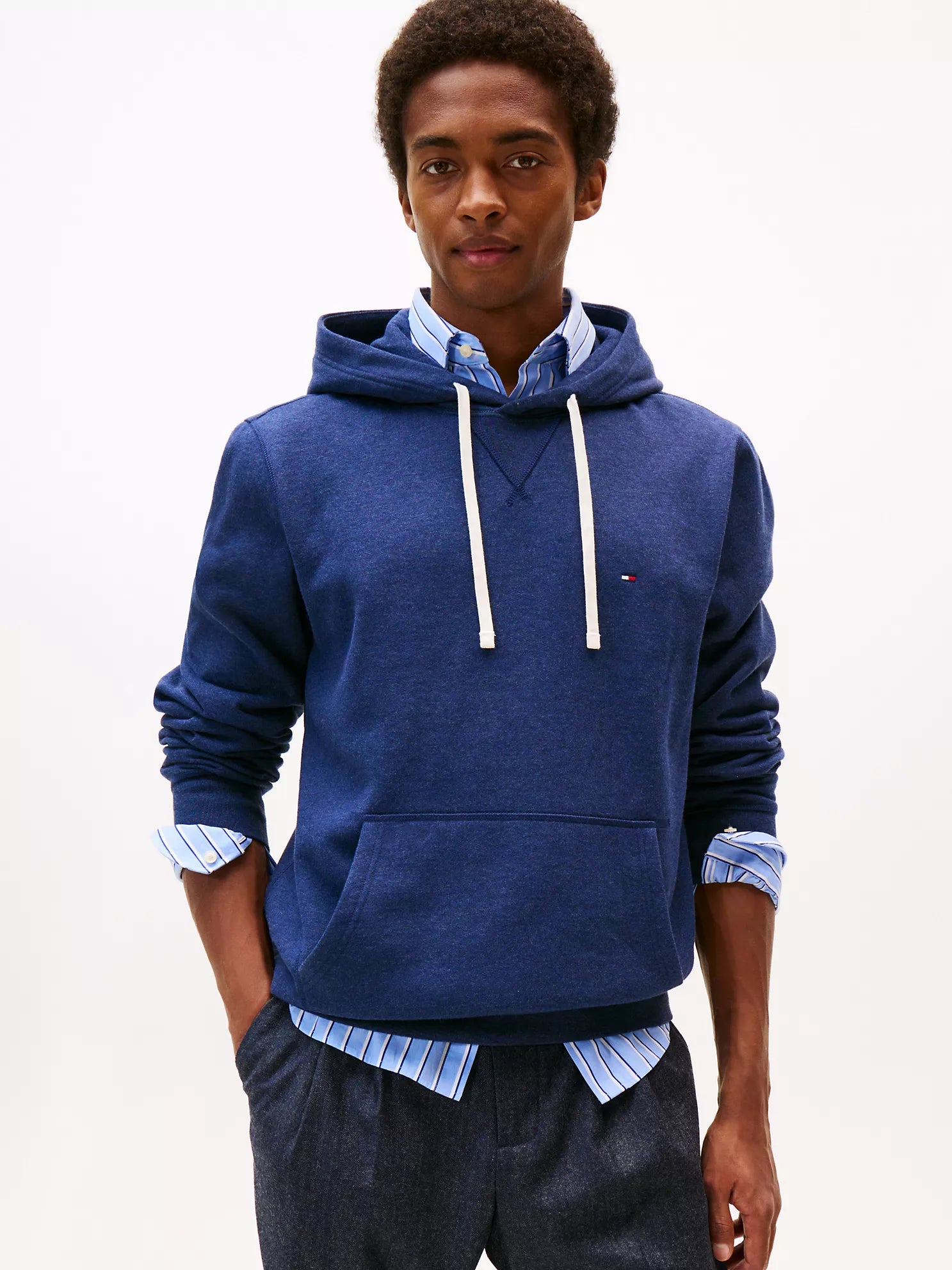 Tommy Hilfiger - Classic Brushed-Fleece Hoodie
