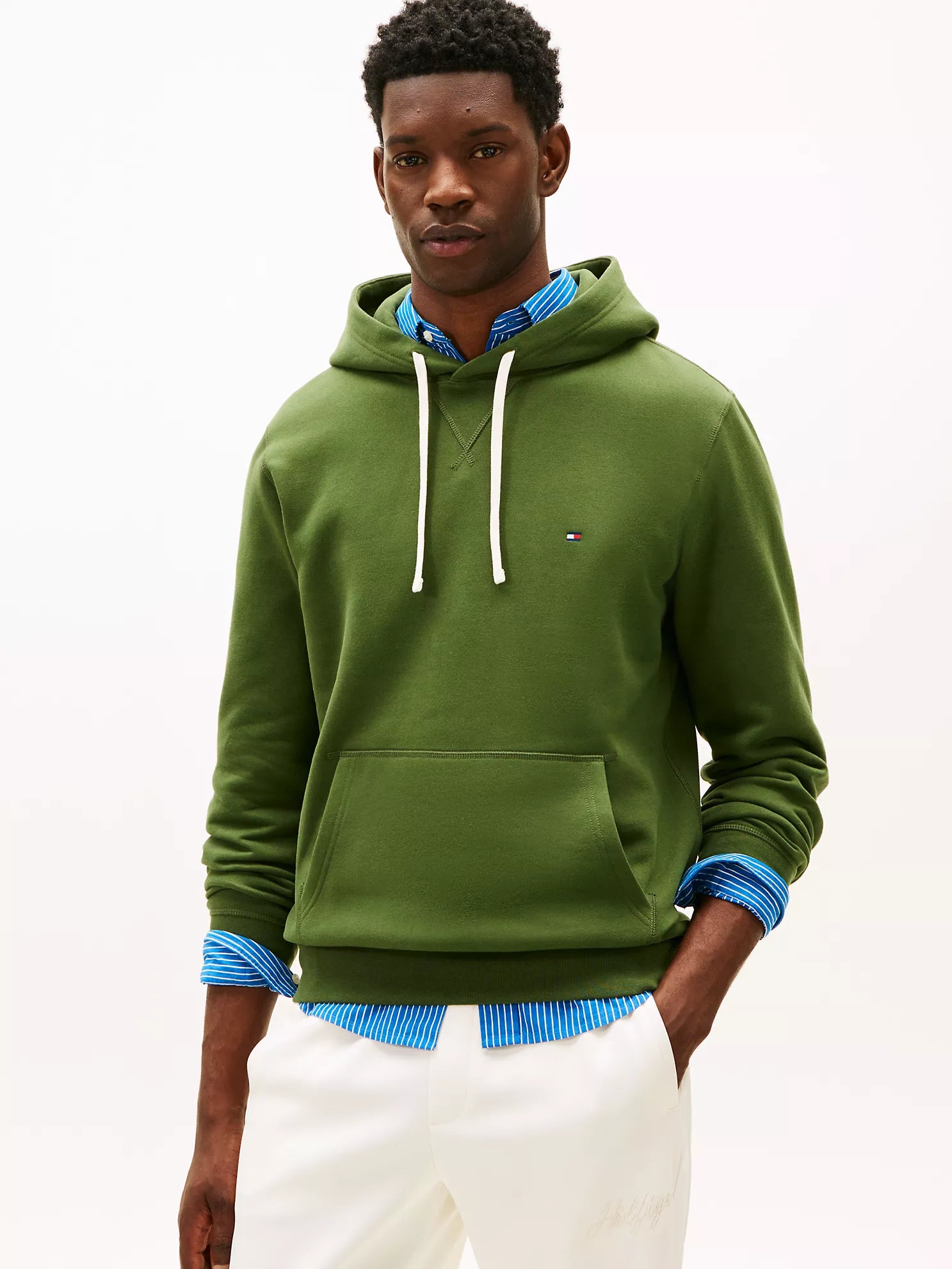 Tommy Hilfiger - Classic Brushed-Fleece Hoodie