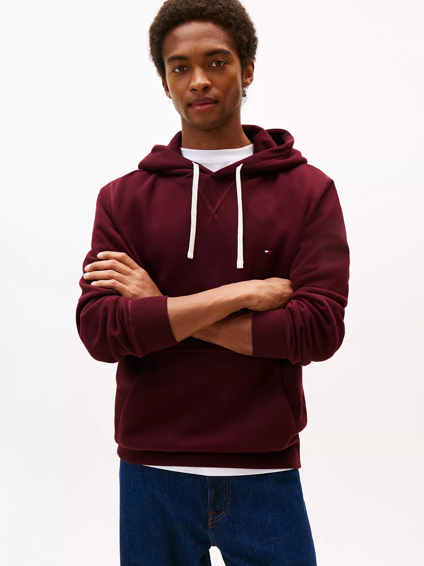 Tommy Hilfiger - Classic Brushed-Fleece Hoodie