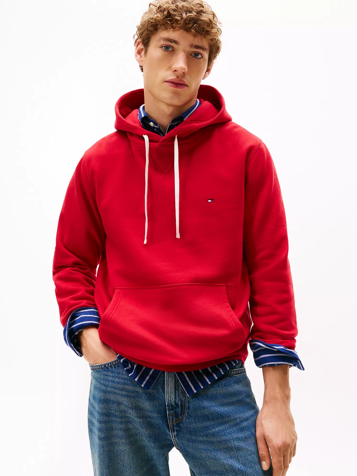 Tommy Hilfiger - Classic Brushed-Fleece Hoodie