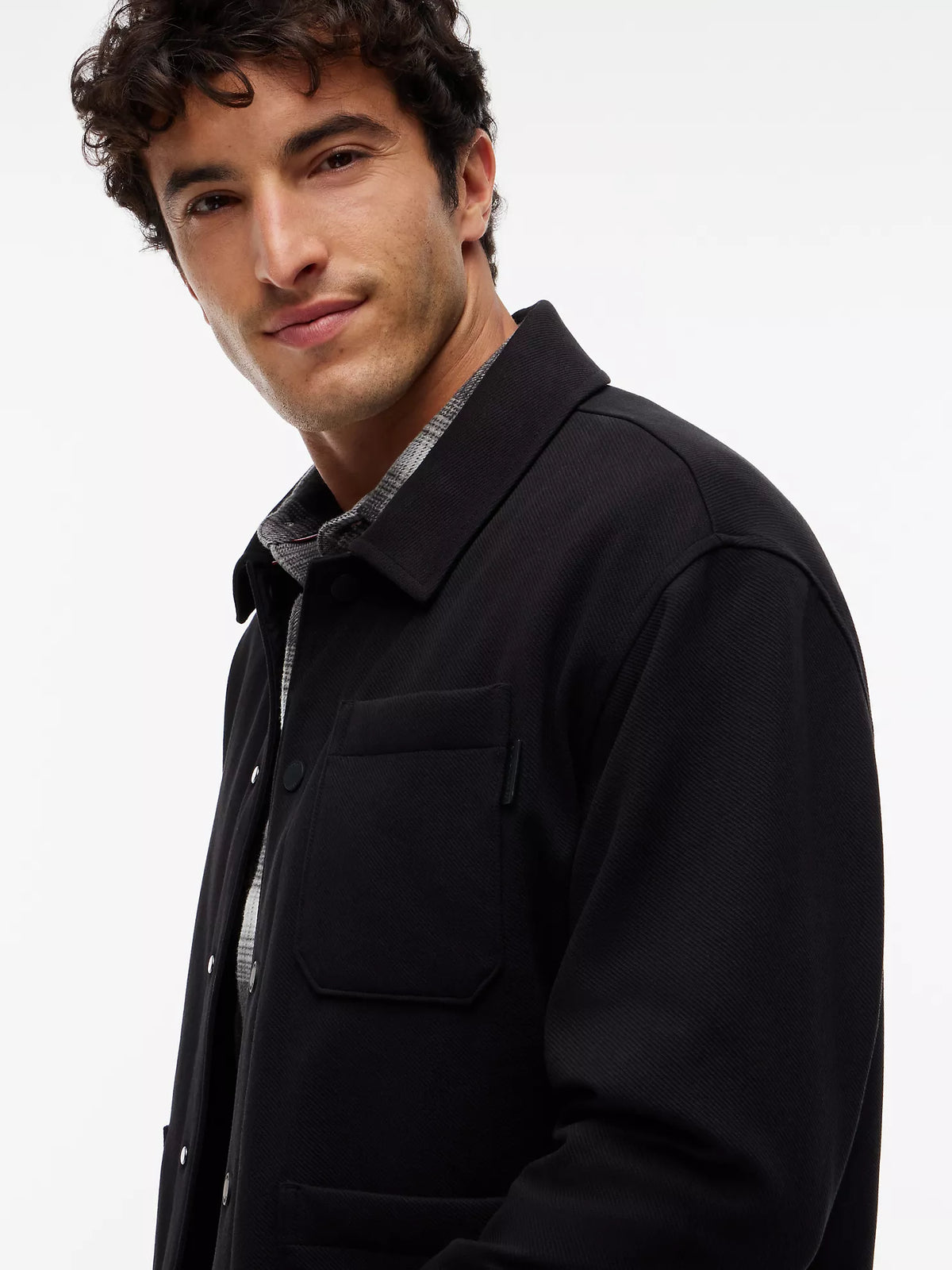 Tommy Hilfiger - Mixed-Media Chore Jacket