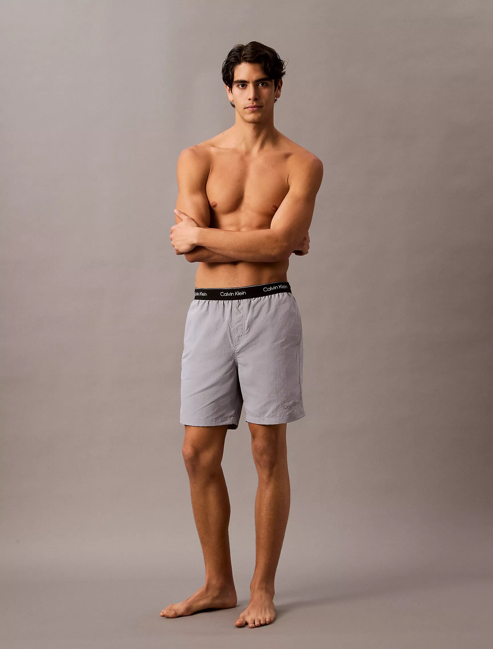 Logo Waistband Swim Shorts