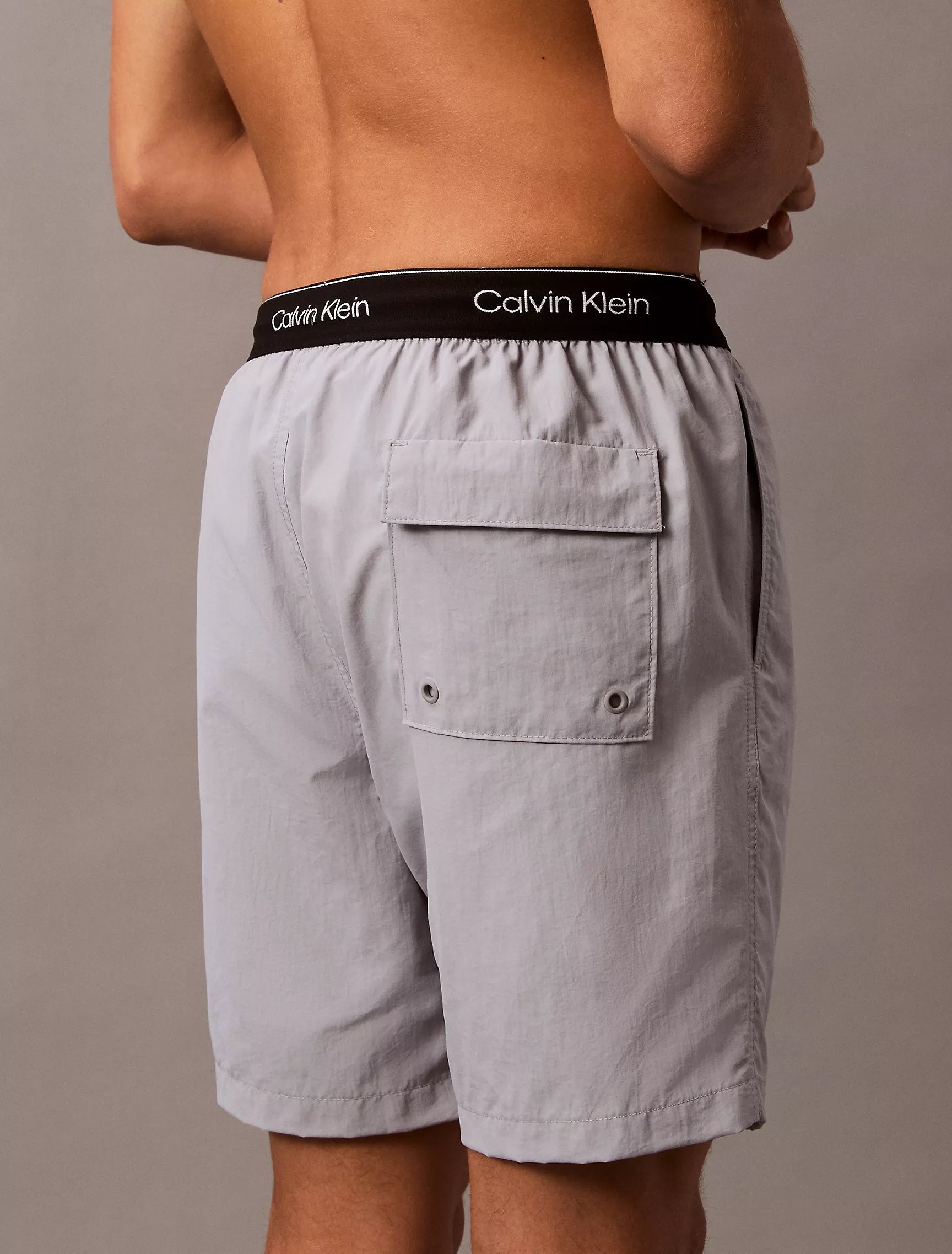 Logo Waistband Swim Shorts
