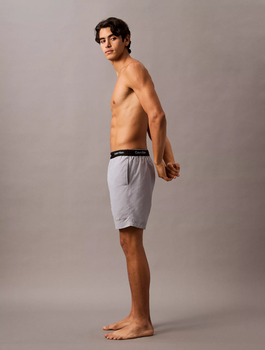 Logo Waistband Swim Shorts