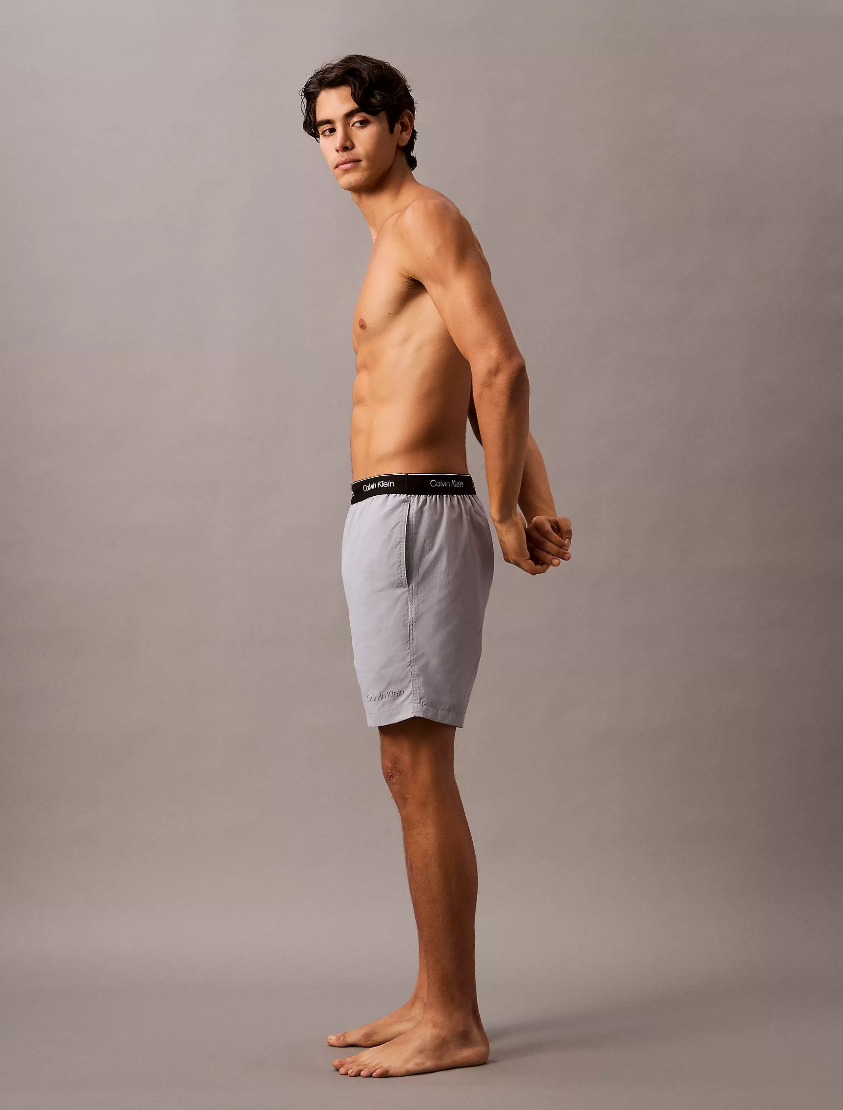 Logo Waistband Swim Shorts