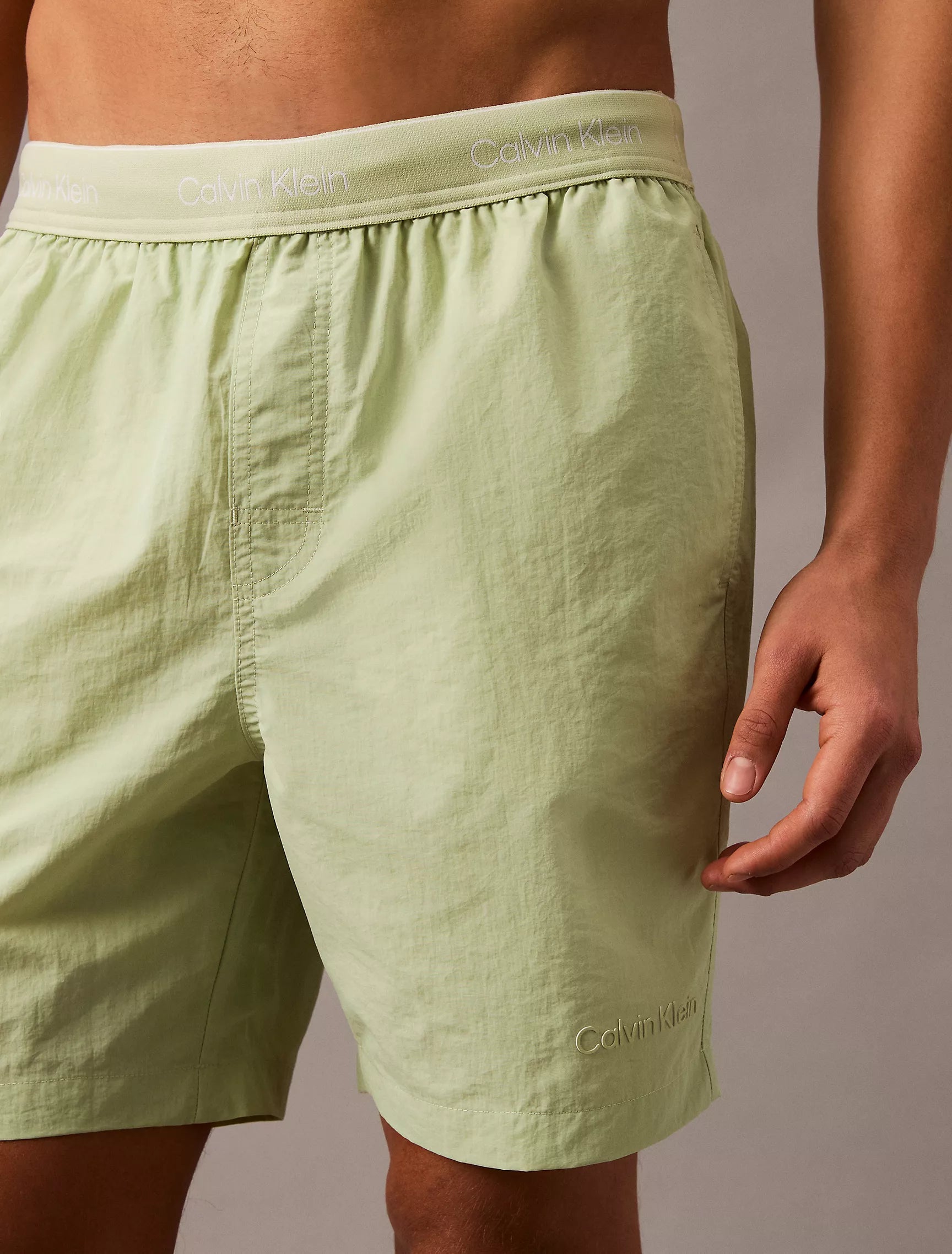 Logo Waistband Swim Shorts