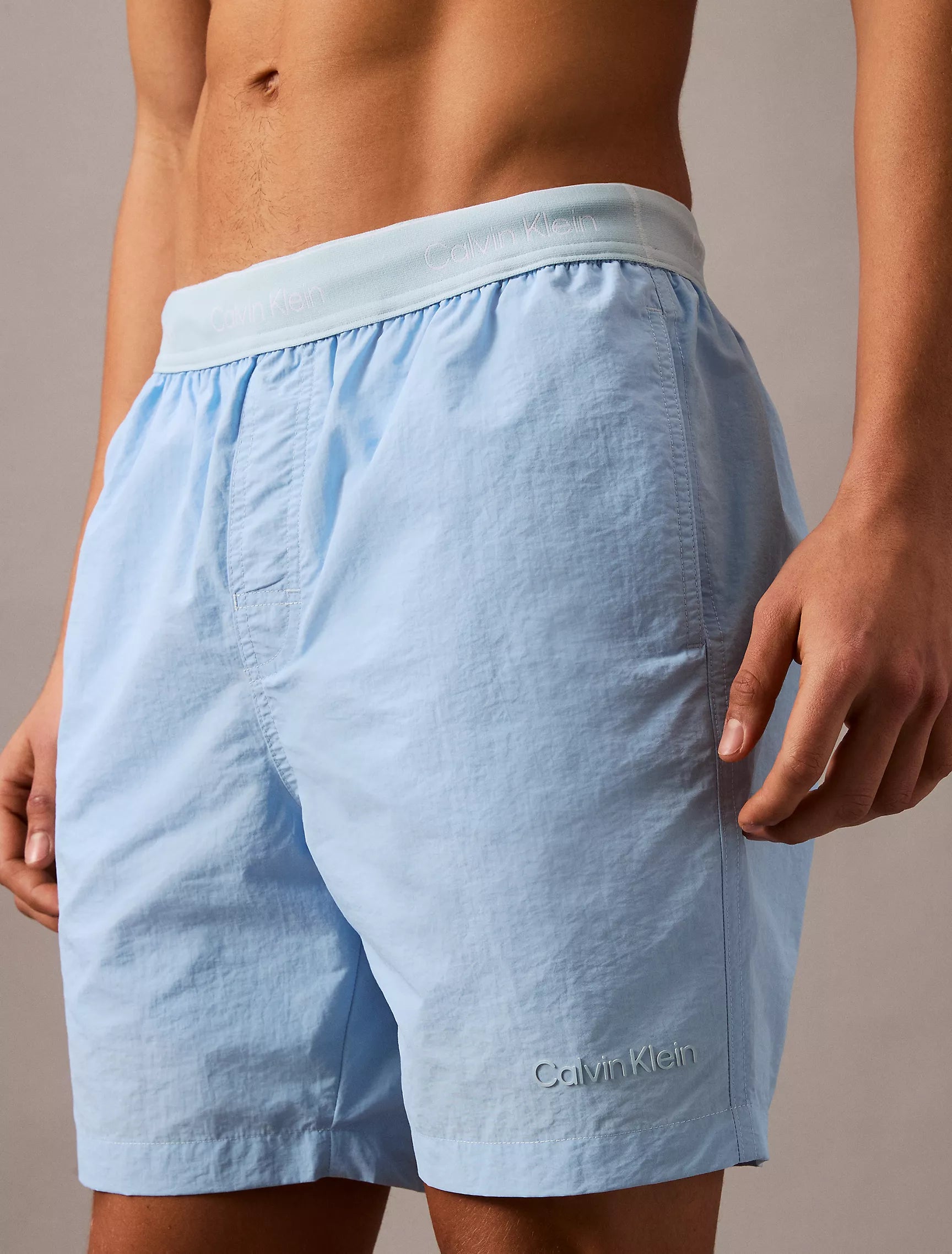 Logo Waistband Swim Shorts