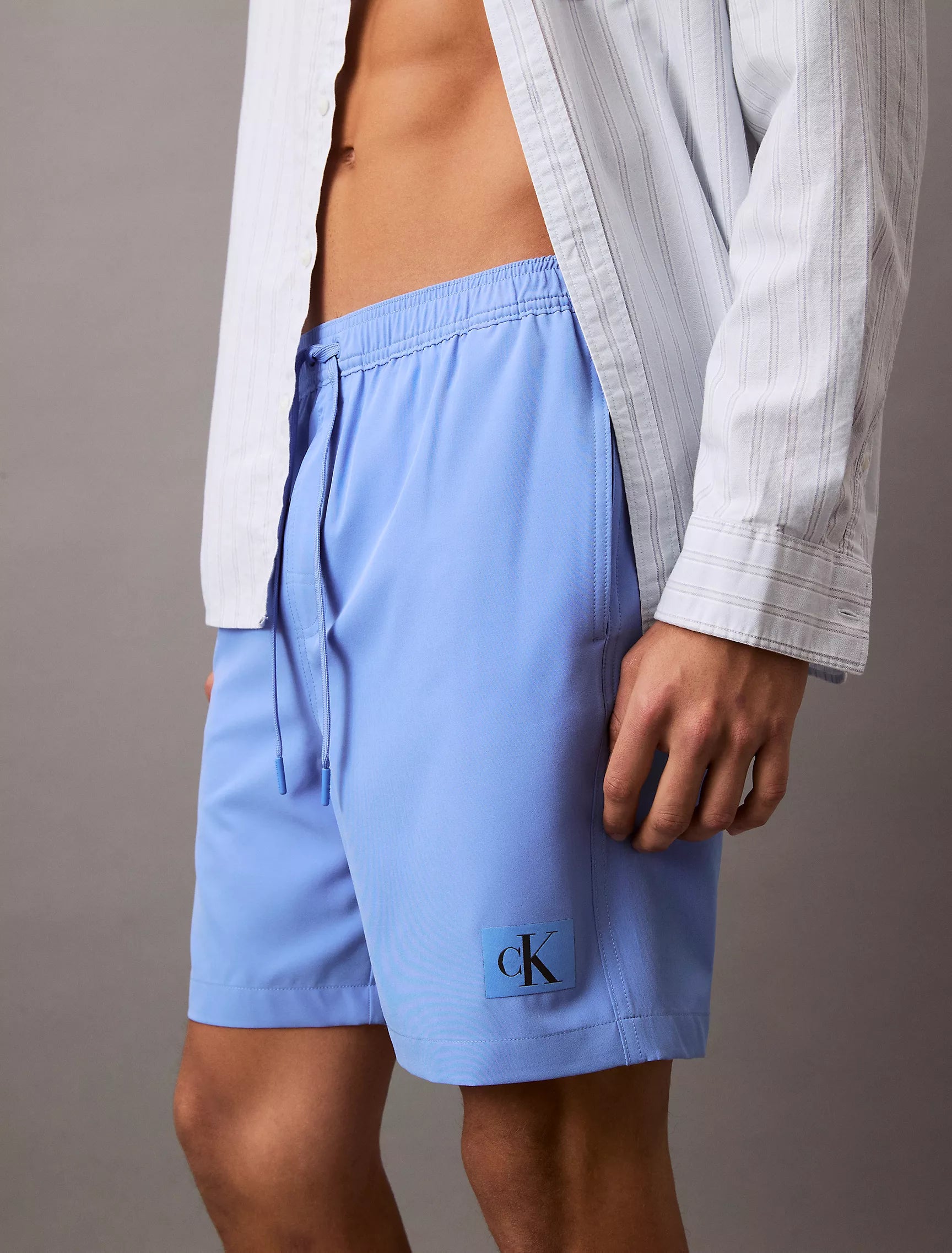 Core Volley Monogram Logo Swim Shorts
