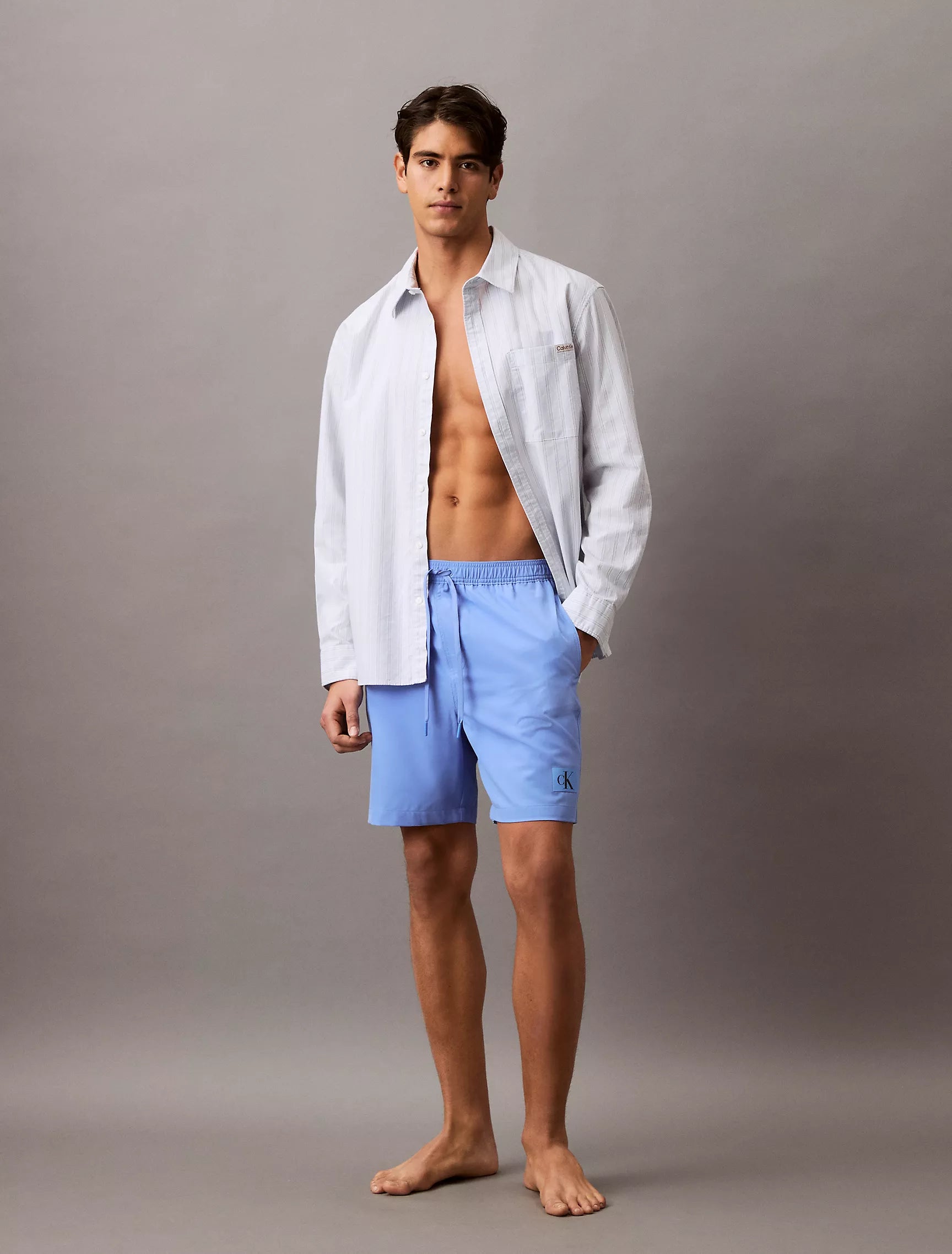 Core Volley Monogram Logo Swim Shorts