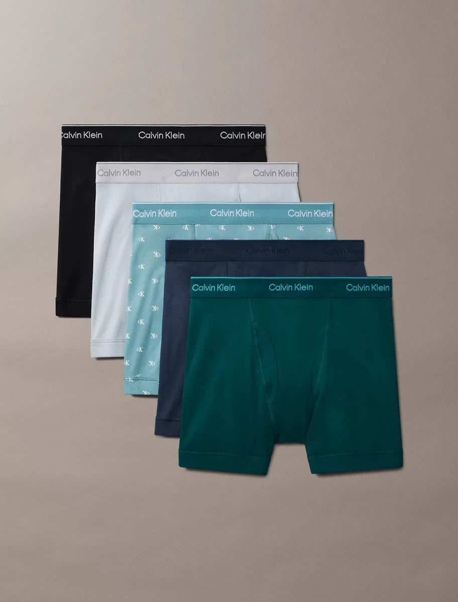 Calvin Klein - Cotton Classics 5 - Pack Boxer Brief - Brandatak Store