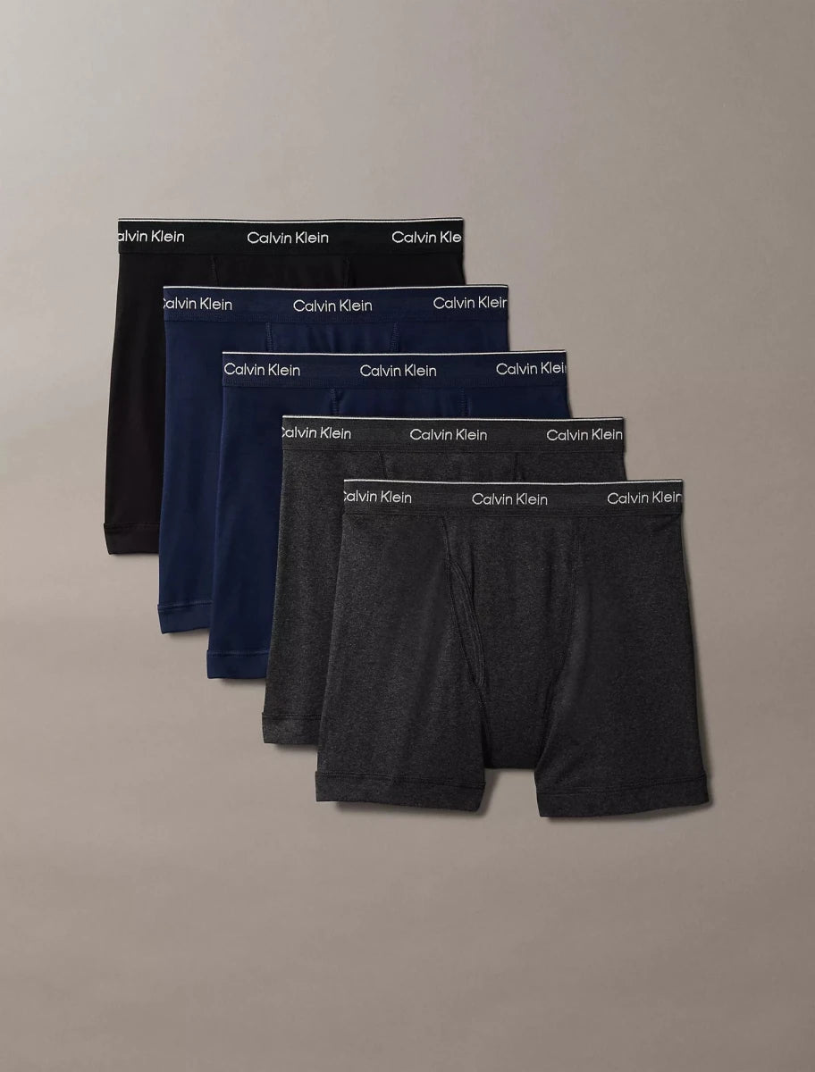Calvin Klein - Cotton Classics 5 - Pack Boxer Brief - Brandatak Store