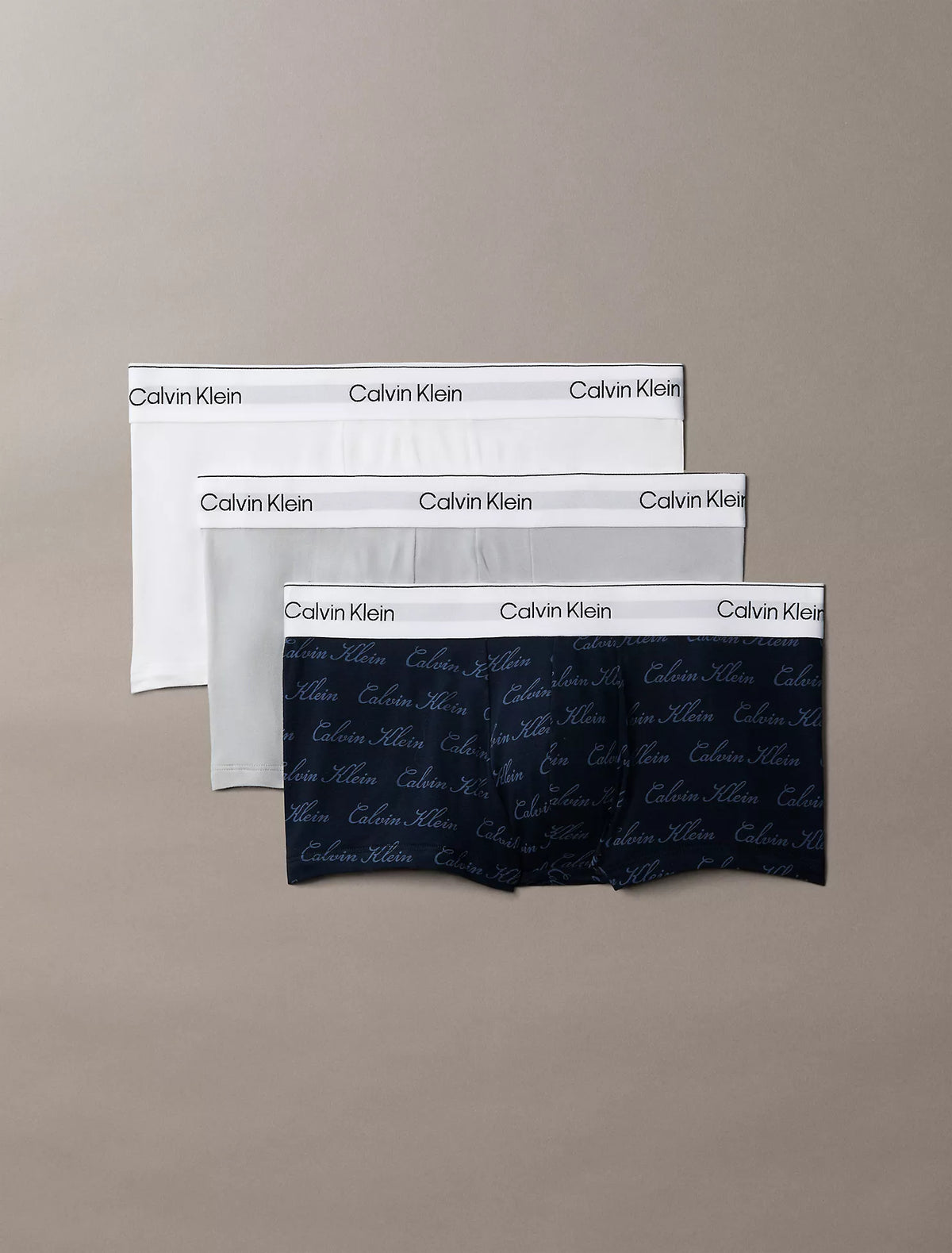 Calvin Klein - Icon Cotton Stretch 3-Pack Low Rise Trunk