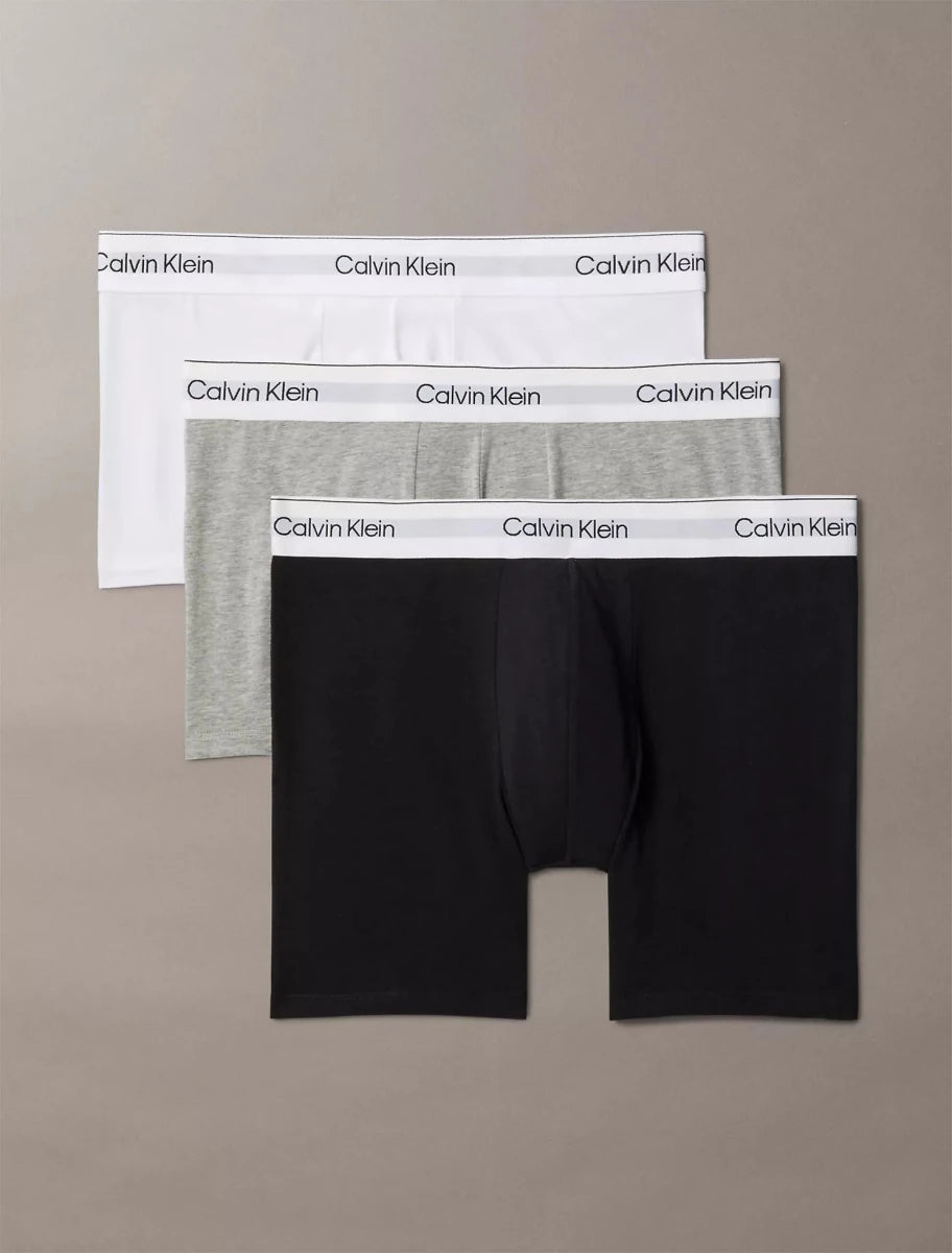 Calvin Klein - Icon Cotton Stretch 3 - Pack Boxer Brief - Brandatak Store