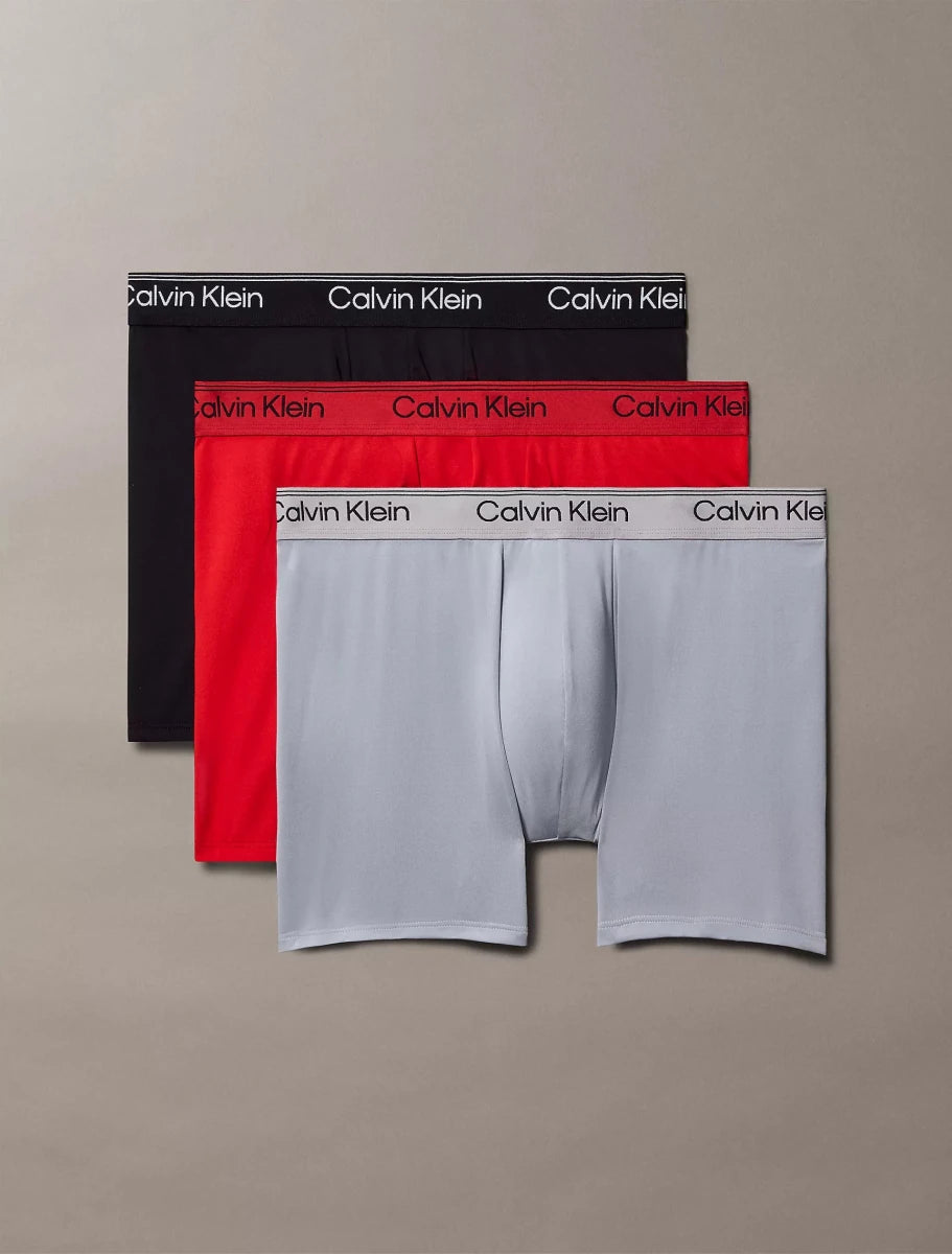 Calvin Klein - Micro Stretch 3 - Pack Boxer Brief - Brandatak Store