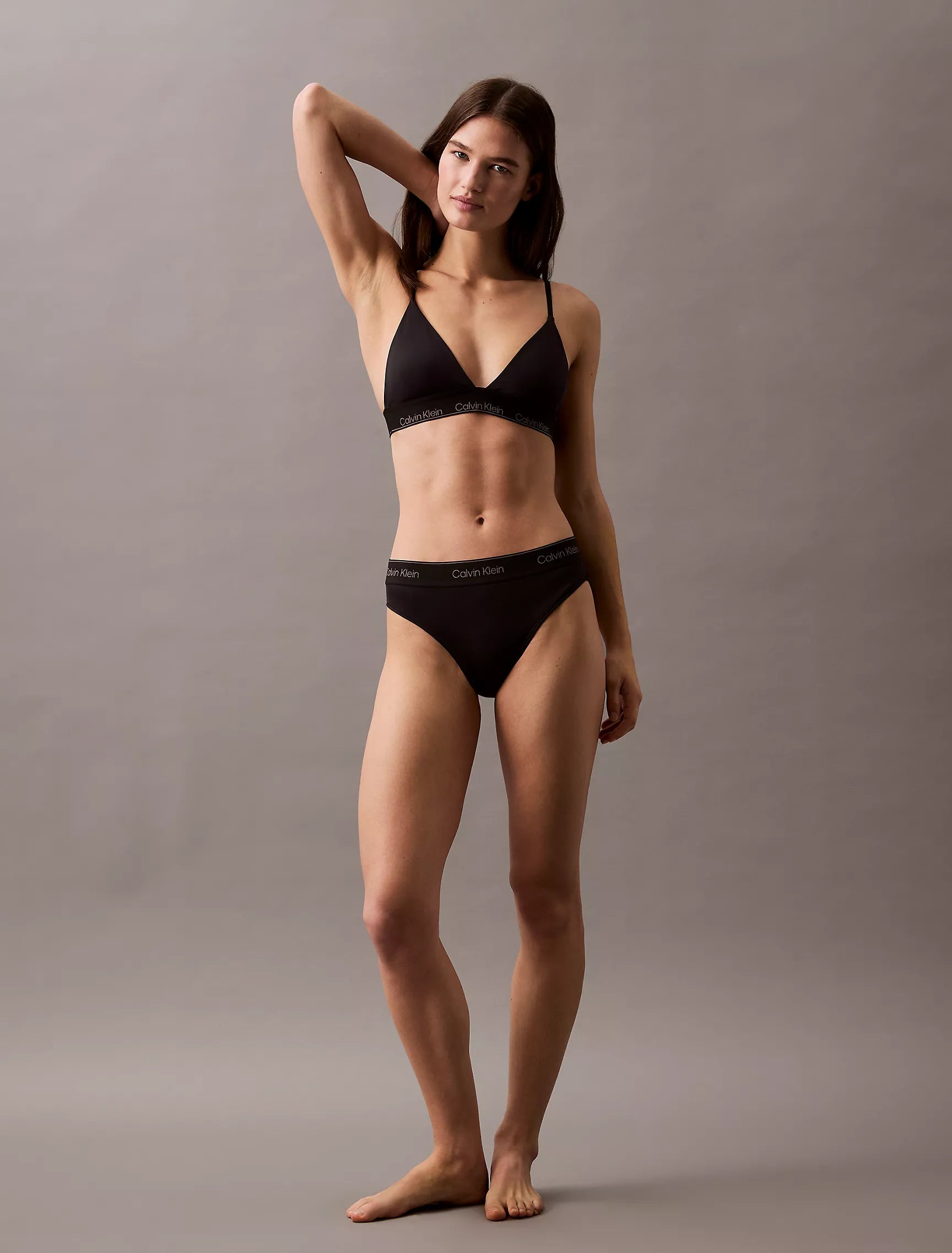 Modern Logo Triangle Swim Bikini Top