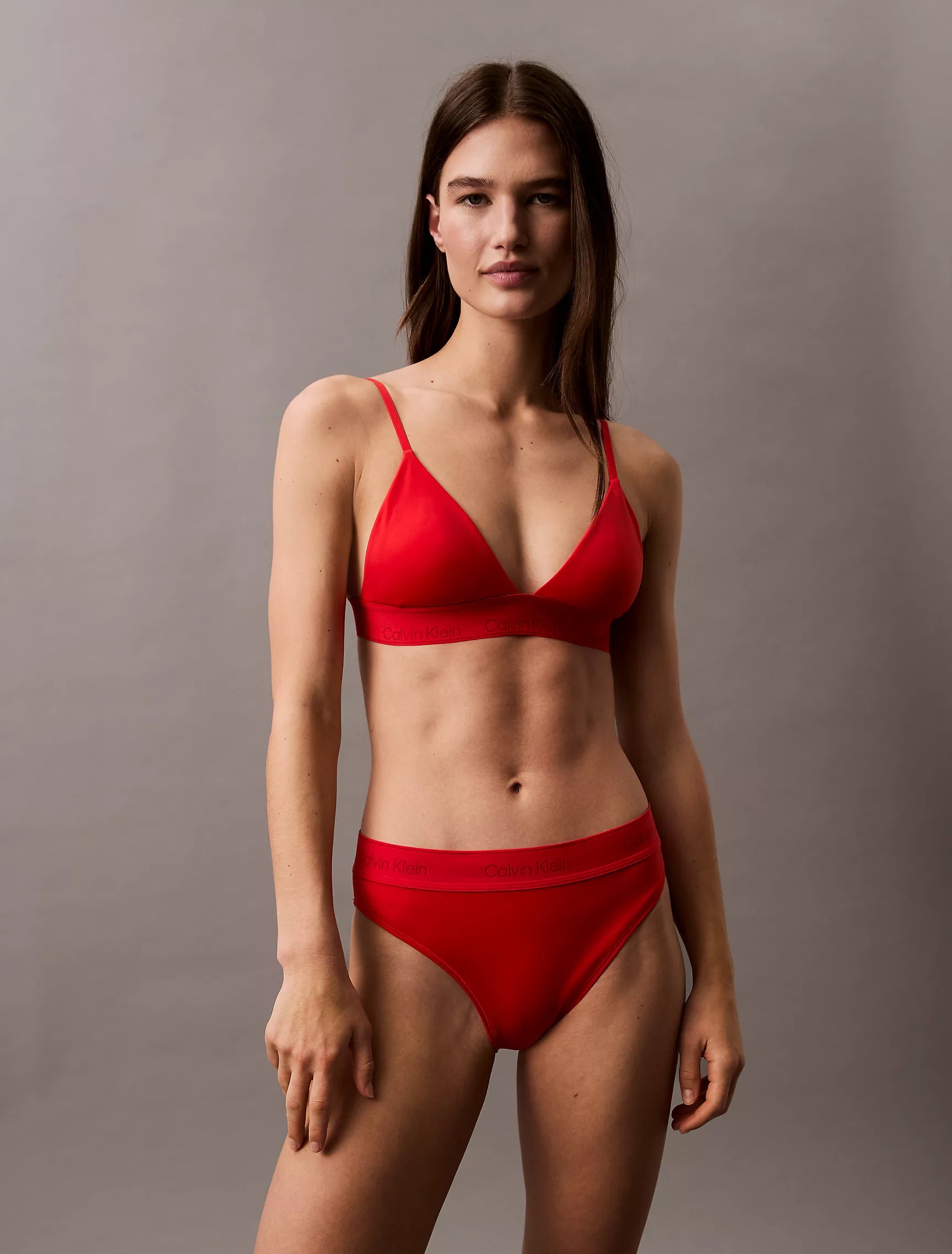 Modern Logo Triangle Swim Bikini Top