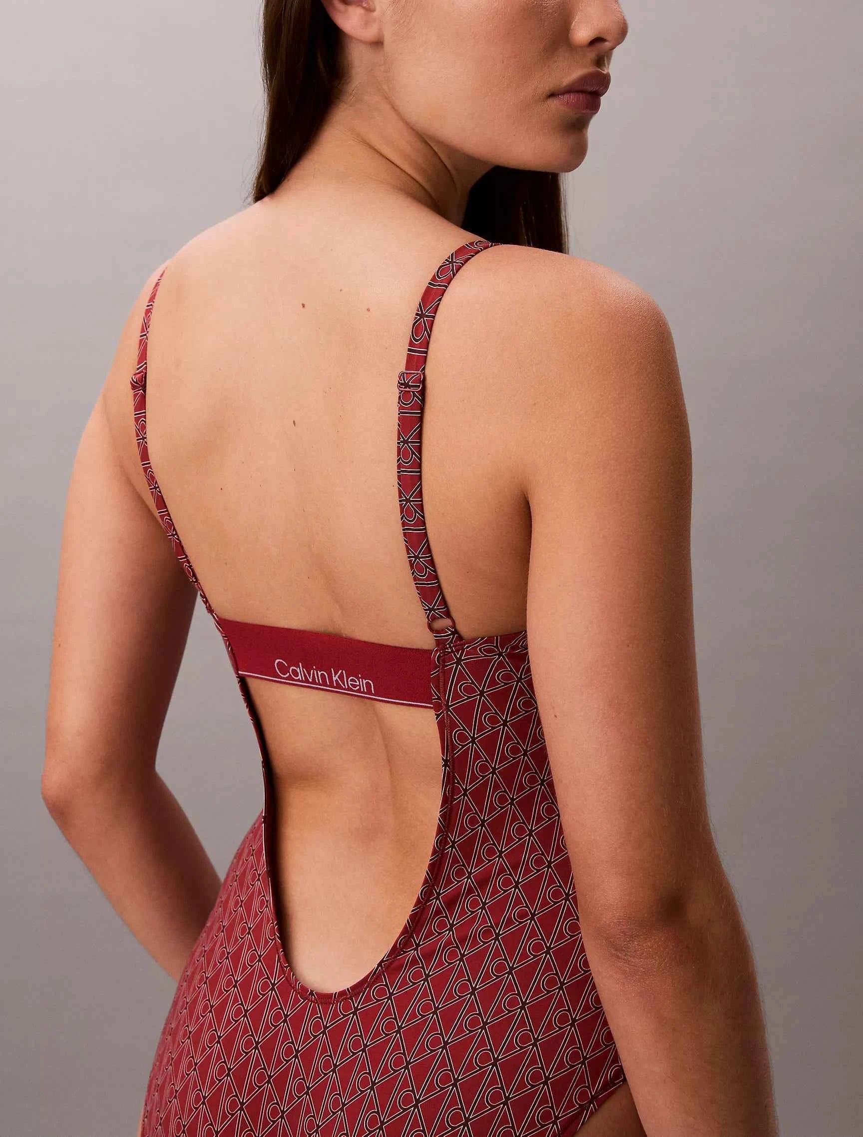 Calvin Klein - Modern Logo Swim One Piece