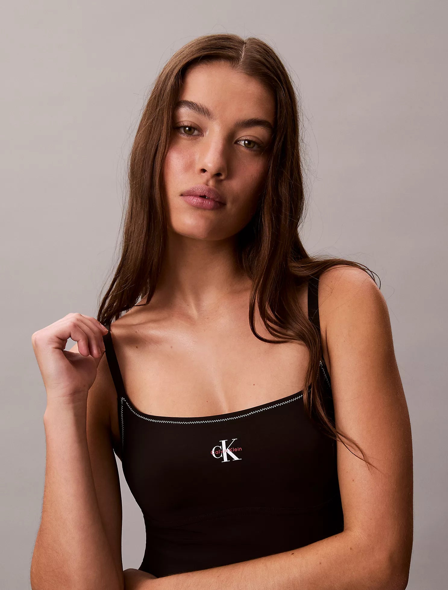 Calvin Klein - Graphic Monogram Swim One Piece