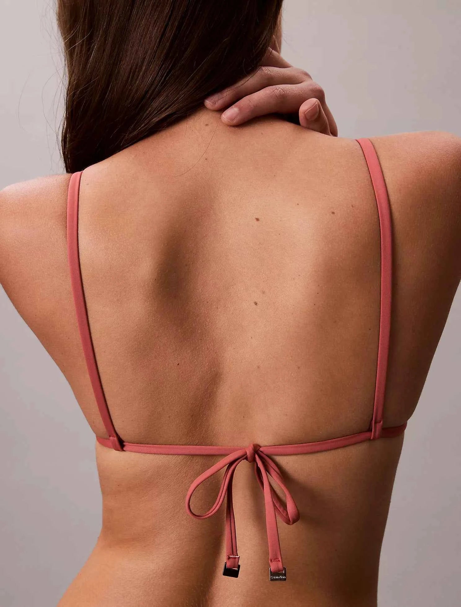 Calvin Klein - Solid Triangle Swim Bikini Top