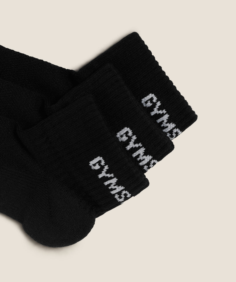 GYMSHARK - Quarter Sock 6pk