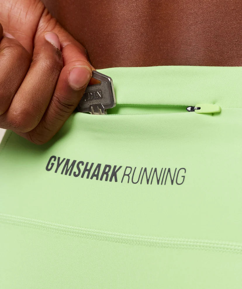 GYMSHARK - Running Elite 7 Pocket Half Tights