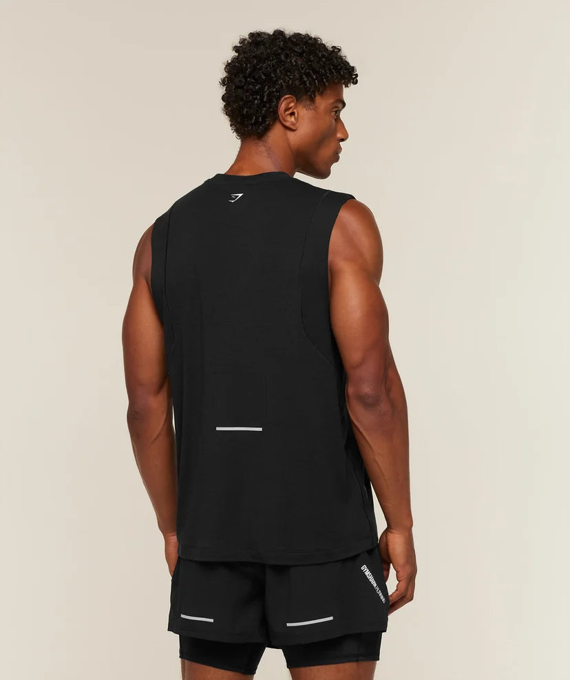 GYMSHARK - Running Boxy Tank