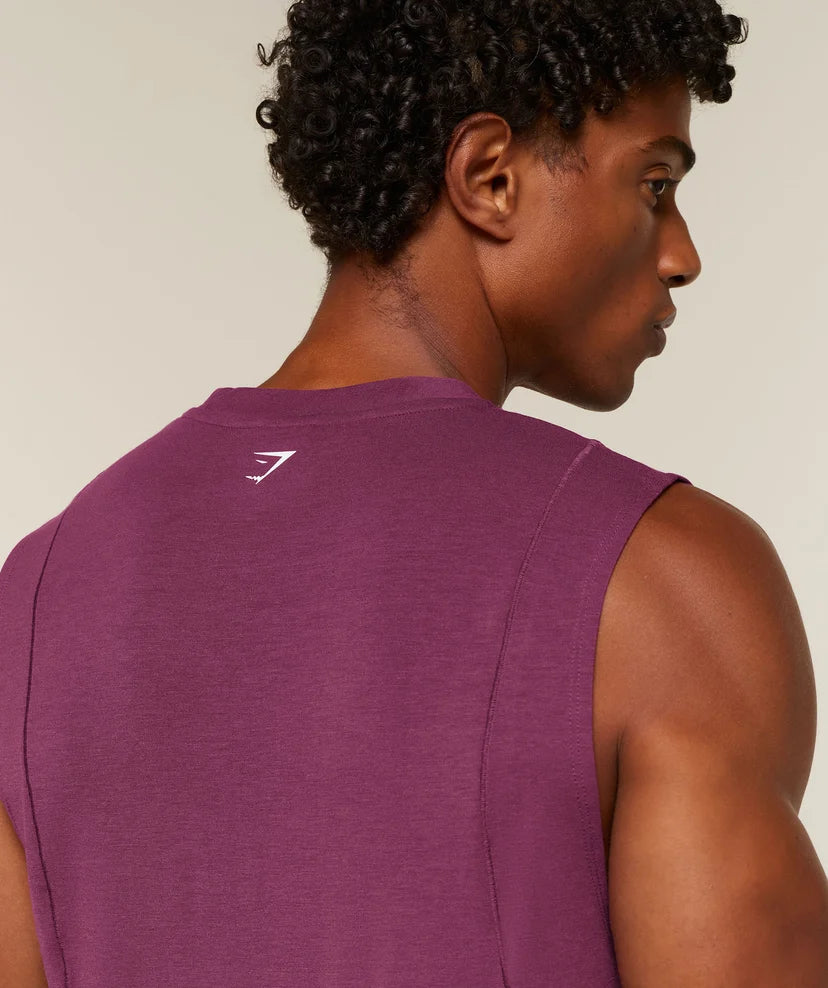 GYMSHARK - Running Boxy Tank