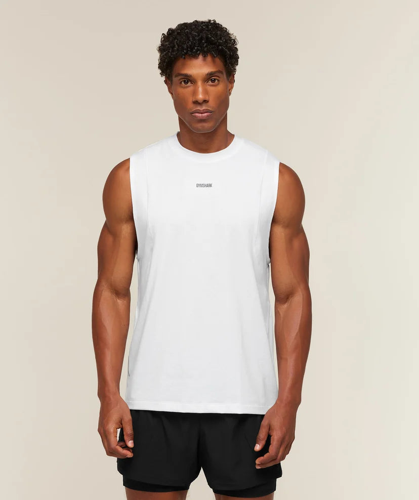 GYMSHARK - Running Boxy Tank