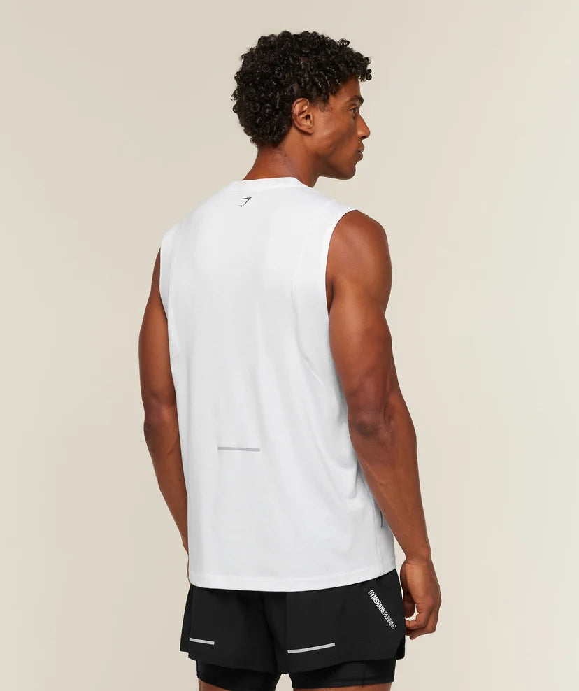 GYMSHARK - Running Boxy Tank
