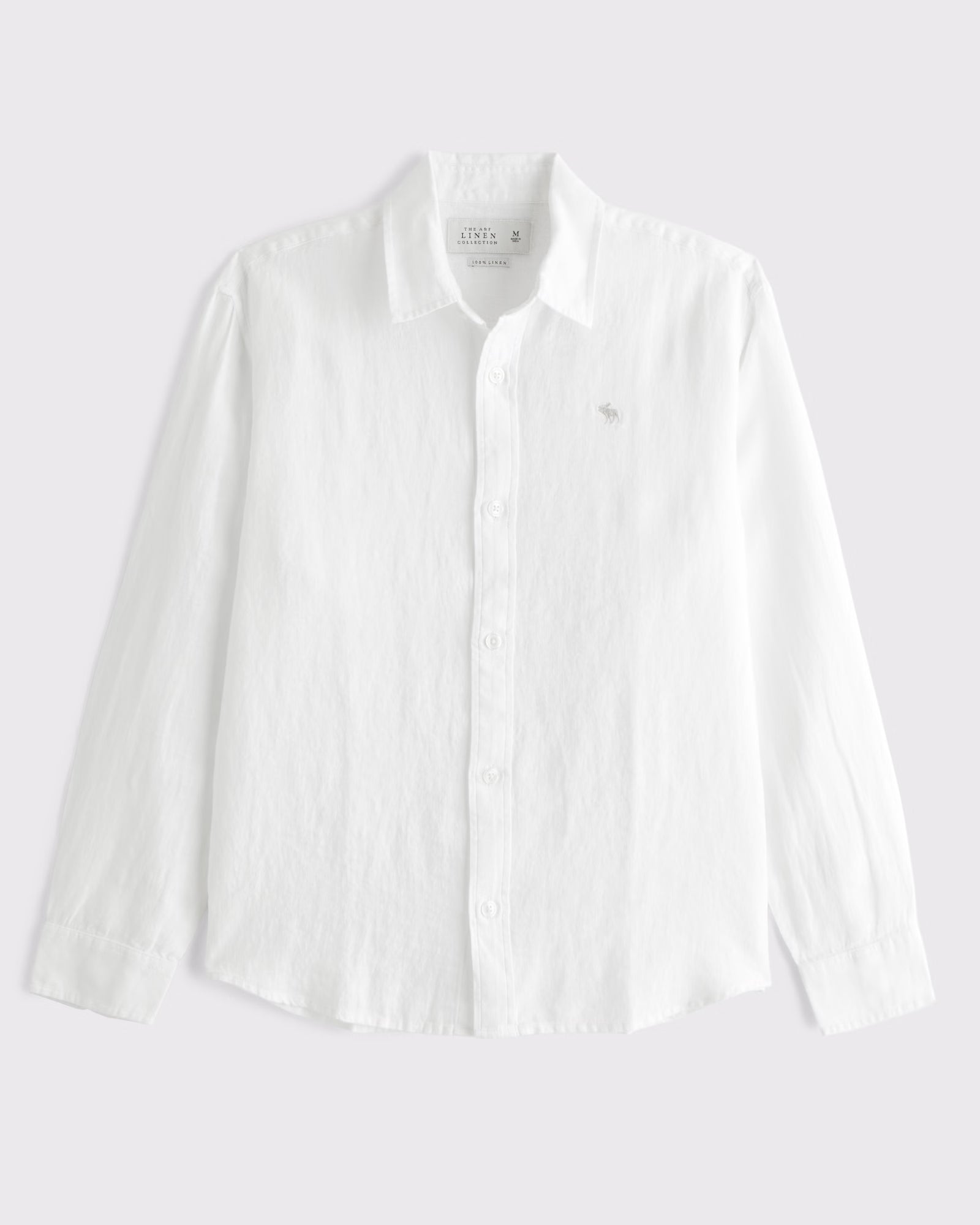 Abercrombie & Fitch - 100% Linen Icon Button-Up Shirt