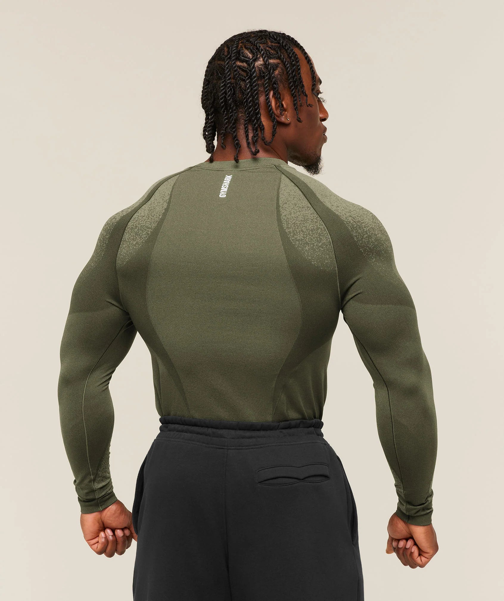 GYMSHARK - Shadow Seamless Long Sleeve T-Shirt