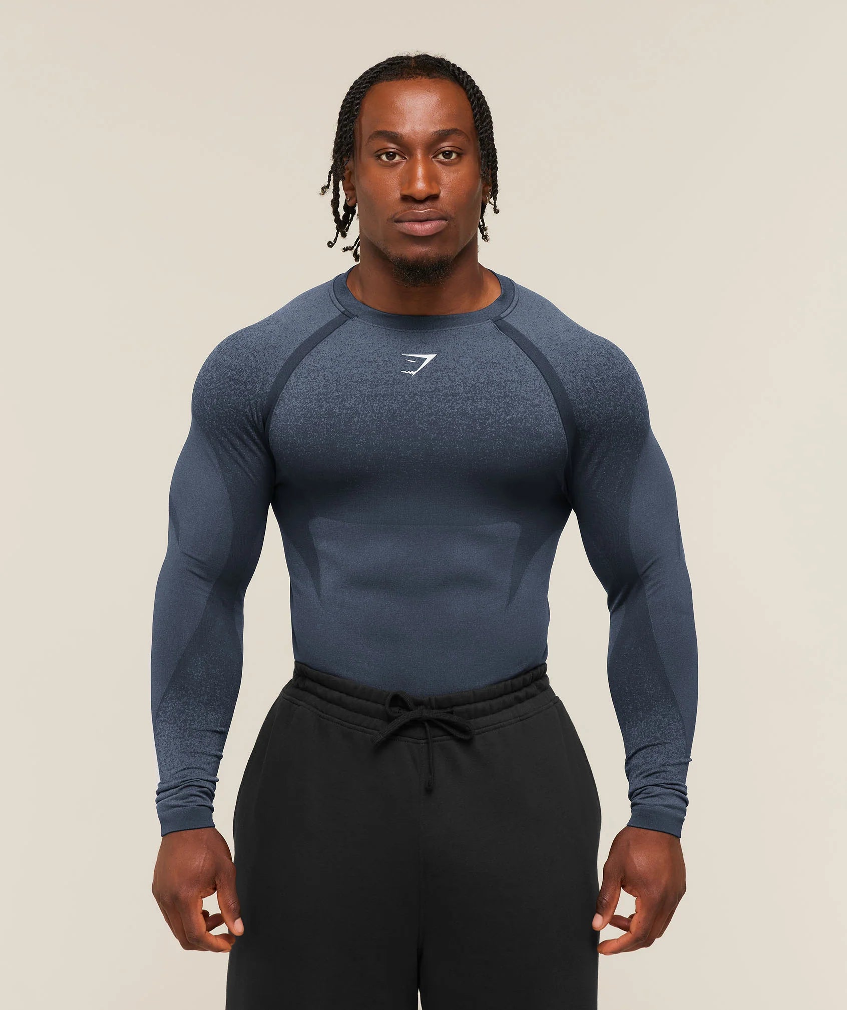 GYMSHARK - Shadow Seamless Long Sleeve T-Shirt