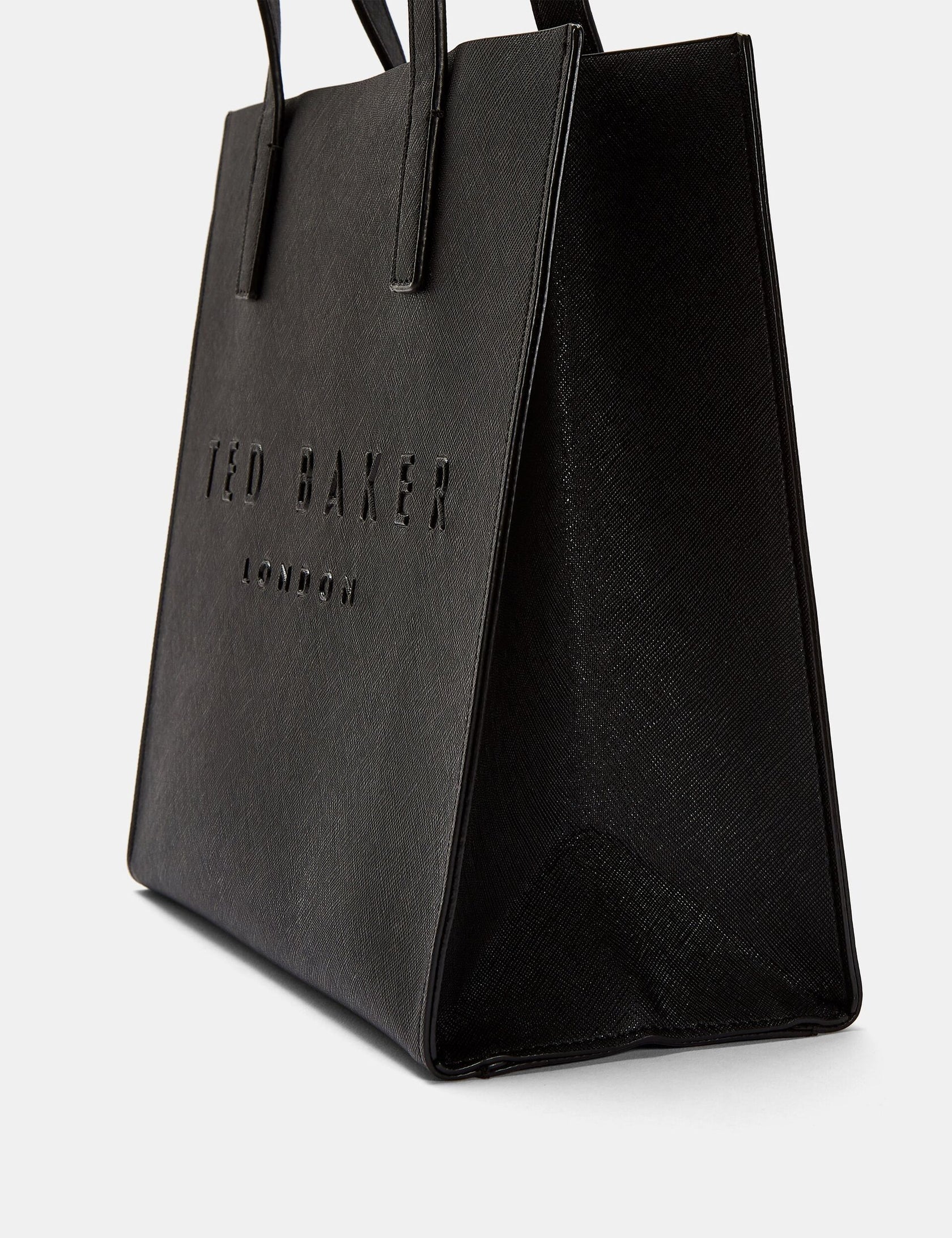 Ted Baker London - SEACON Textured PU Leather Small Icon Tote Bag