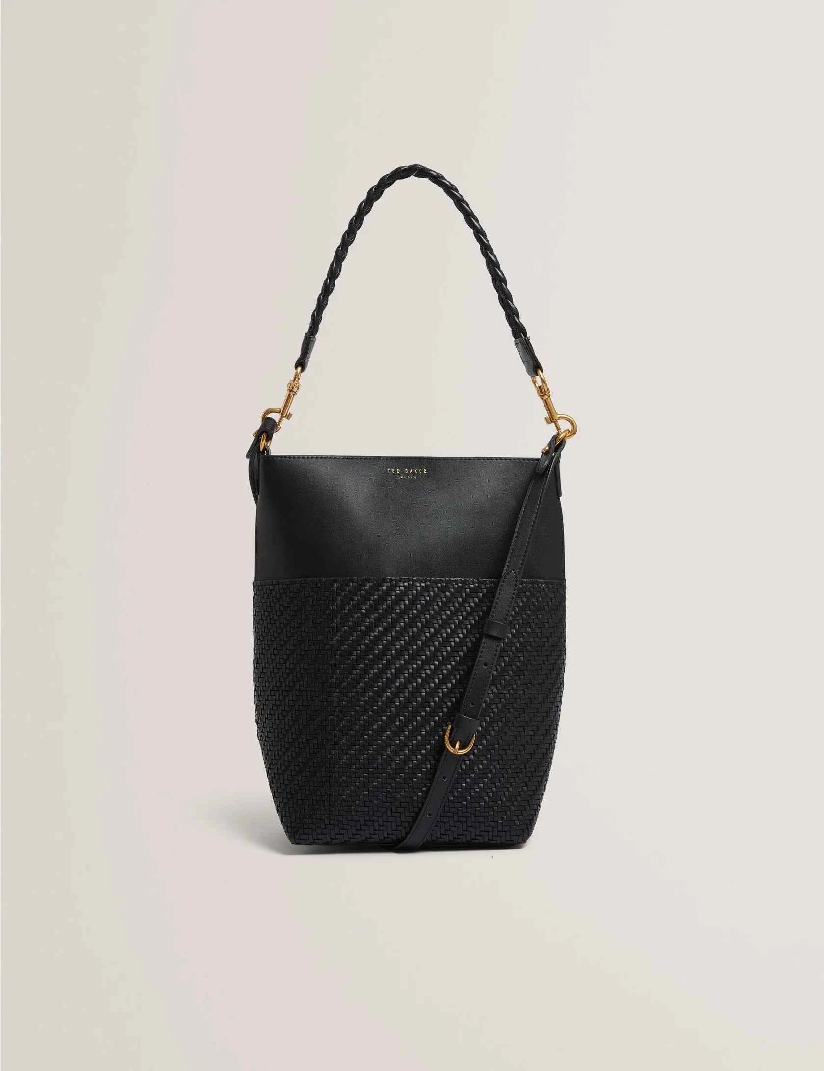 Ted Baker London - WYYNIE Woven Texture Leather Tall Bucket Bag